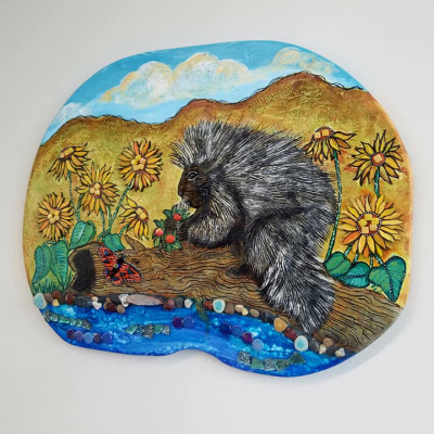 Tapteal Elementary School Mosaic by Melissa Singh Cole, in West Richland